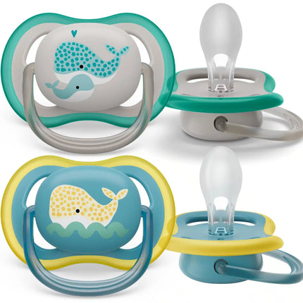Fopspeen +18M Ultra Air Walvis - Babywinkel - 8720689022620