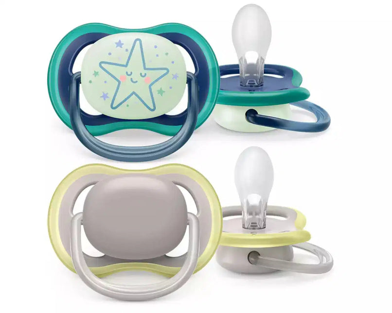 Fopspeen +6M Ultra Air Combi Night/Day - Babywinkel - 8720689037471