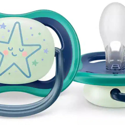 Fopspeen +6M Ultra Air Combi Night/Day - Babywinkel - 8720689037471