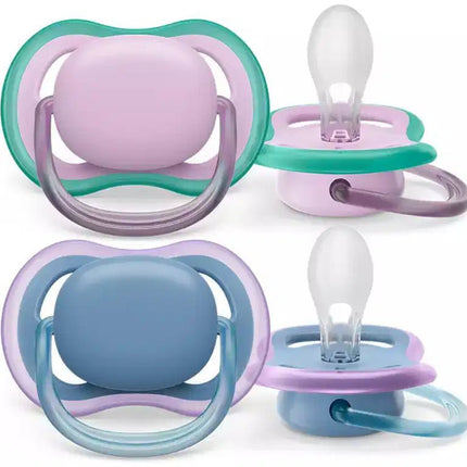 Fopspeen +6M Ultra Air Lila Blauw - Babywinkel - 8720689020176