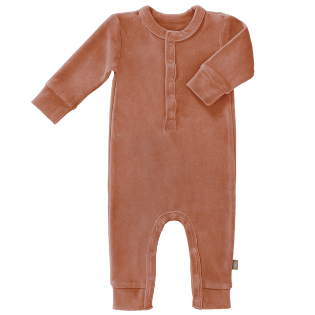 Fresk Baby Pyjama Velours Ash Rose - Fresk - Babywinkel - 8720088953914
