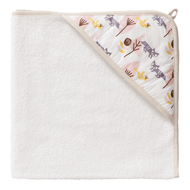 Fresk Badcape Baby Fox Pink - Fresk - Babywinkel - 8719638232951