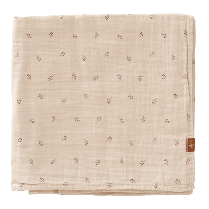 Fresk Inbakerdoek 120X120 Cm Berries - Fresk - Babywinkel - 8720874453383