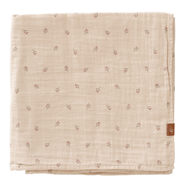 Fresk Inbakerdoek 120X120 Cm Berries - Fresk - Babywinkel - 8720874453383