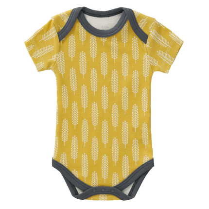 Fresk Romper Korte Mouw Havre Vintage Yellow - Fresk - Babywinkel - 8718754238144