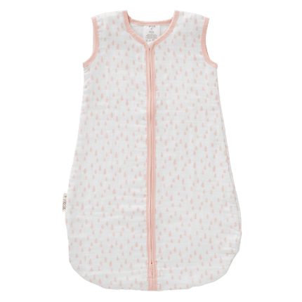 Fresk Slaapzak Baby Muslin Drops Chintz Rose 2 - laags - Fresk - Babywinkel - 8719638234191