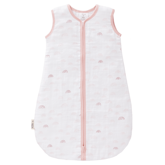 Fresk Slaapzak Baby Muslin Rainbow Chintz Rose 2 - laags koop je bij Babywinkel