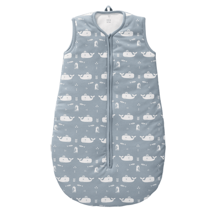 Fresk Slaapzak Baby Slaapzak Met Lichte Voering Whale Blue Fog koop je bij Babywinkel