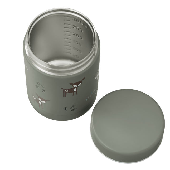 Fresk Thermosbak Deer Olive 300ml - Fresk - Babywinkel - 8720574694840