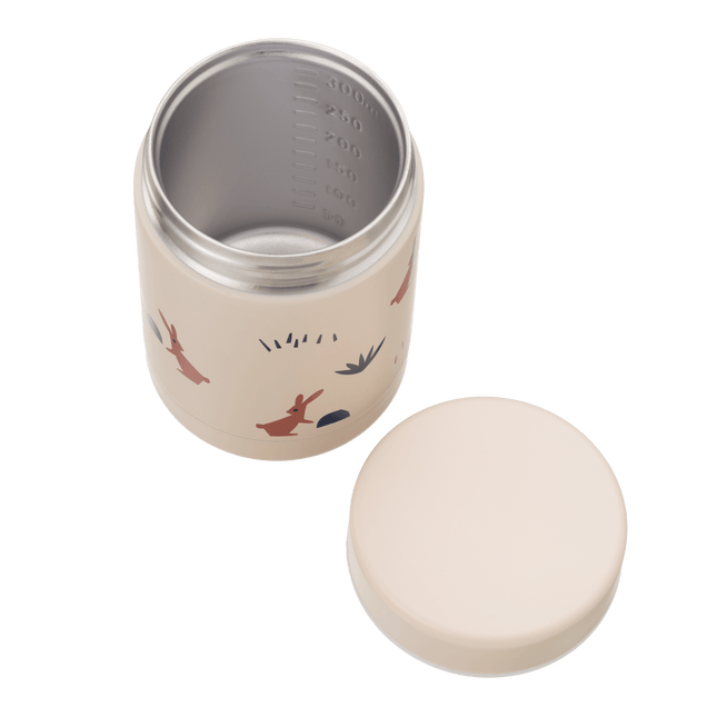 Fresk Thermosbak Rabbit Sandshell 300ml - Fresk - Babywinkel - 8720574694826