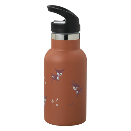 Fresk Thermosfles Deer Amber Brown 350ml - Fresk - Babywinkel - 8720574694857