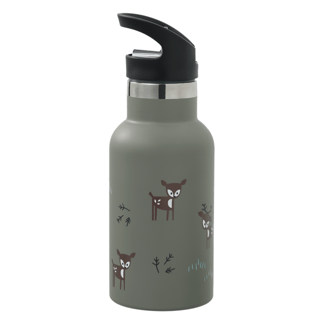 Fresk Thermosfles Deer Olive 350ml - Fresk - Babywinkel - 8720574694888