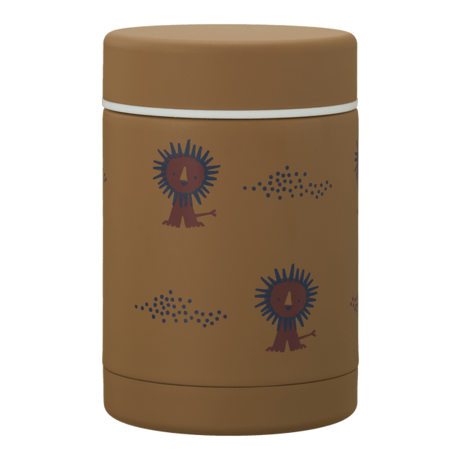 Fresk Thermosfles Food Jar Lion 300ml - Fresk - Babywinkel - 8720088957905