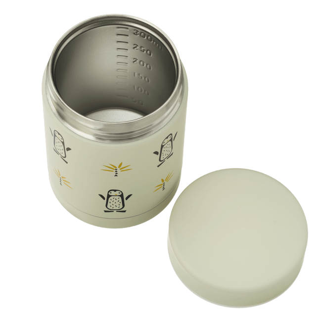 Fresk Thermosfles Food Jar Pinguin 300ml - Fresk - Babywinkel - 8720088957882