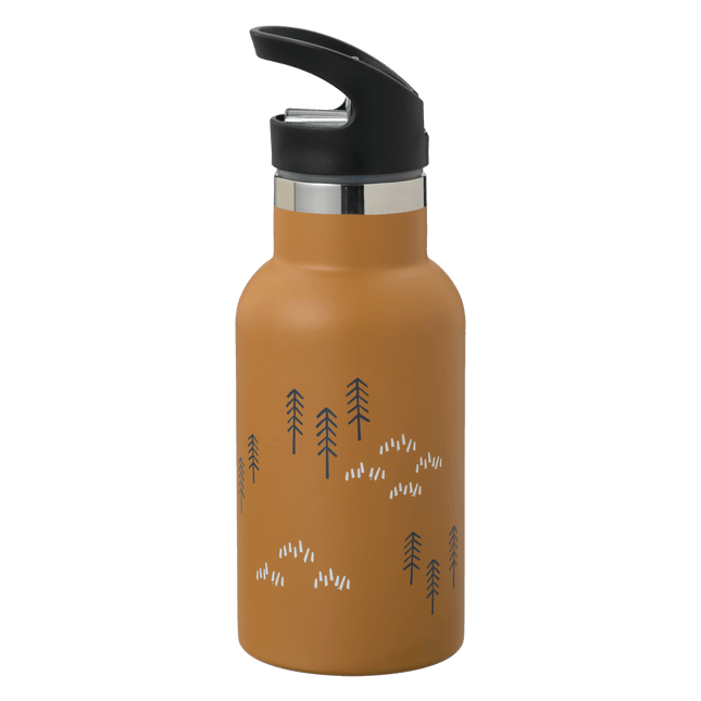 Fresk Thermosfles Woods Spruce Yellow 350ml - Fresk - Babywinkel - 8720574694871