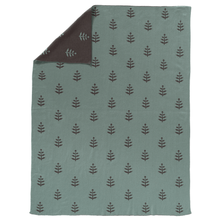 Fresk Wiegdeken Gebreid Leaves 80x100cm - Fresk - Babywinkel - 8720088956502