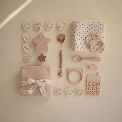 Frigg Speen Maat 1 Daisy Blooming Desert/Cream Silicone 2 - Pack - Frigg - Babywinkel - 5715239022062