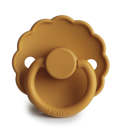 Frigg Speen Maat 1 Daisy Honey Gold Silicone - Frigg - Babywinkel - 5715239009797
