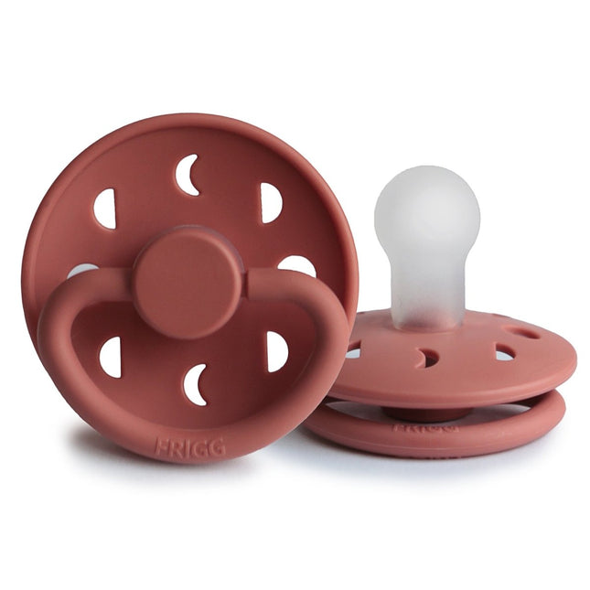 Frigg Speen Maat 1 Moon Powder Blush - T1 Silicone - Frigg - Babywinkel - 5715239012179