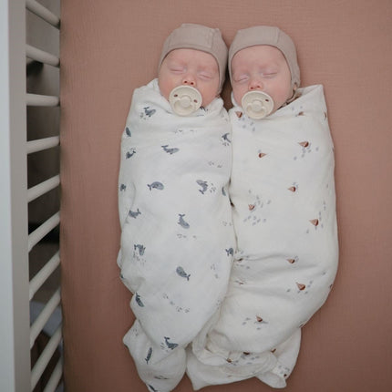 Frigg Speen Maat 1 Rope Cream/Sepia Silicone 2 - Pack - Frigg - Babywinkel - 5715239021881