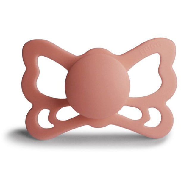 Frigg Speen Maat 2 Butterfly Anatomical Pretty Peach Silicone - Frigg - Babywinkel - 5715239018430