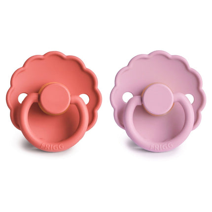 Frigg Speen Maat 2 Daisy Poppy/Lupine Latex 2 - Pack - Frigg - Babywinkel - 5715239026596