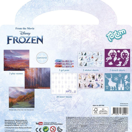 Frozen Knutselboek - Babywinkel - 8714274681446