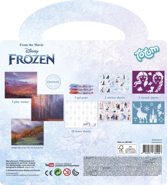 Frozen Knutselboek - Babywinkel - 8714274681446