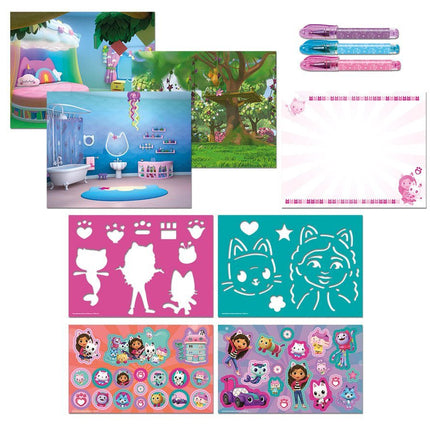 Gabby'S Dollhouse Knutsel Boek 3 delig - Babywinkel - 8714274420359
