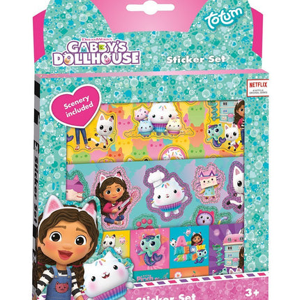 Gabby'S Dollhouse Stickers 3st - Babywinkel - 8714274420335
