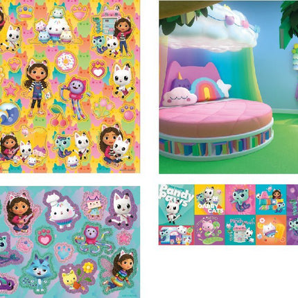 Gabby'S Dollhouse Stickers 3st - Babywinkel - 8714274420335