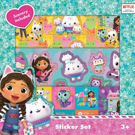 Gabby'S Dollhouse Stickers 3st - Babywinkel - 8714274420335