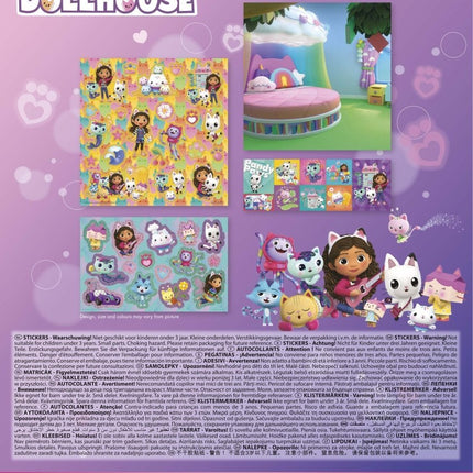 Gabby'S Dollhouse Stickers 3st - Babywinkel - 8714274420335