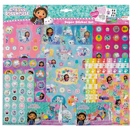 Gabby'S Dollhouse Stickers 7st - Babywinkel - 8714274420380