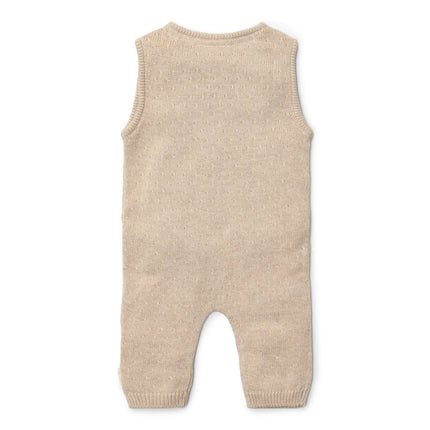 Gebreid boxpakje Soft Beige Melee - Babywinkel - 8721122583173