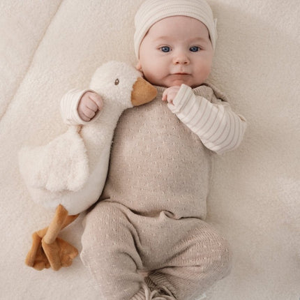 Gebreid boxpakje Soft Beige Melee - Babywinkel - 8721122583173