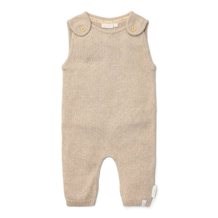 Gebreid boxpakje Soft Beige Melee - Babywinkel - 8721122583173