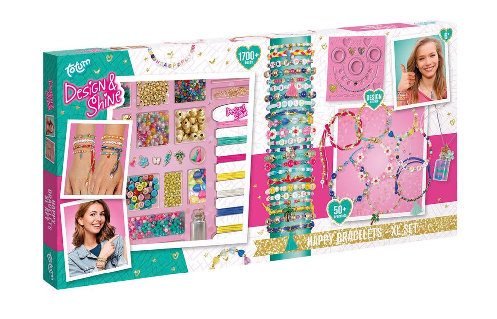 Gekleurde Knutselset Armbanden Maken Xl - Babywinkel - 8714274028104