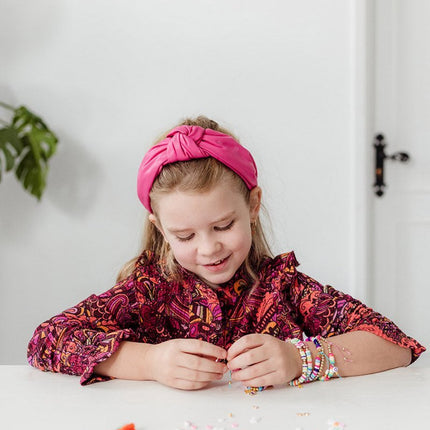 Gekleurde Knutselset Geluksarmbanden Maken - Babywinkel - 8714274028180