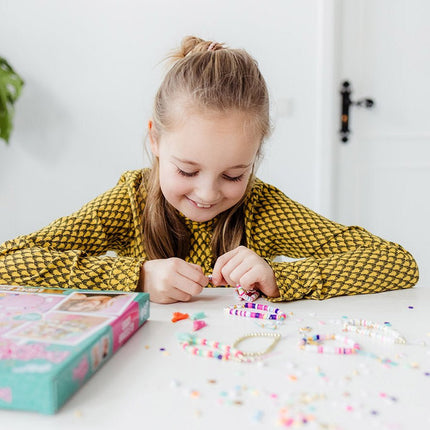Gekleurde Knutselset Geluksarmbanden Maken - Babywinkel - 8714274028180