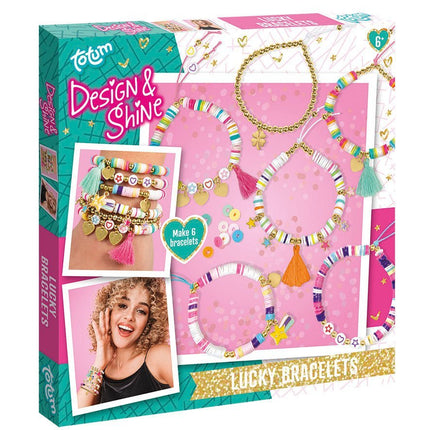 Gekleurde Knutselset Geluksarmbanden Maken - Babywinkel - 8714274028180