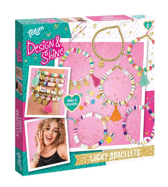 Gekleurde Knutselset Geluksarmbanden Maken - Babywinkel - 8714274028180