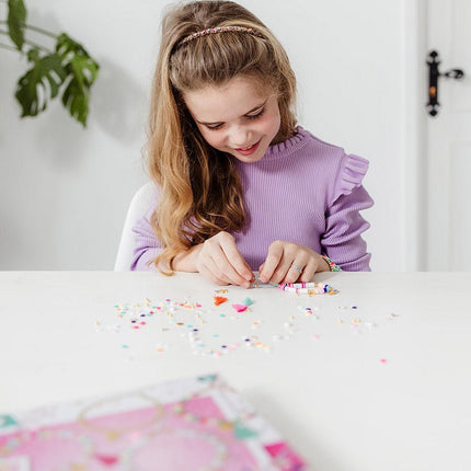 Gekleurde Knutselset Geluksarmbanden Maken - Babywinkel - 8714274028180