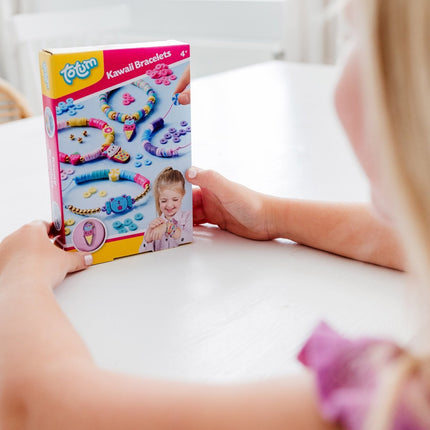 Gekleurde Knutselset Kawaii Armbanden Maken 4st - Babywinkel - 8714274029835
