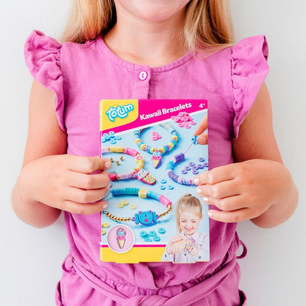 Gekleurde Knutselset Kawaii Armbanden Maken 4st - Babywinkel - 8714274029835