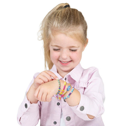 Gekleurde Knutselset Kawaii Armbanden Maken 4st - Babywinkel - 8714274029835