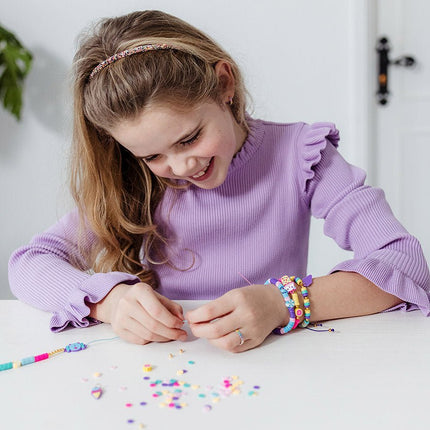 Gekleurde Knutselset Kawaii Armbanden Maken 4st - Babywinkel - 8714274029835