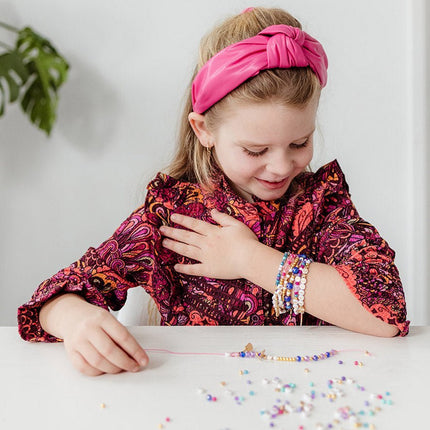 Gekleurde Knutselset Kralen Armbanden Maken - Babywinkel - 8714274028234
