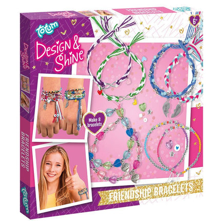 Gekleurde Knutselset Vriendschapsarmbanden Maken - Babywinkel - 8714274028197