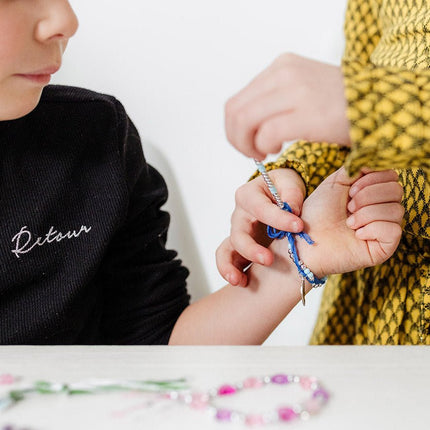 Gekleurde Knutselset Vriendschapsarmbanden Maken - Babywinkel - 8714274028197